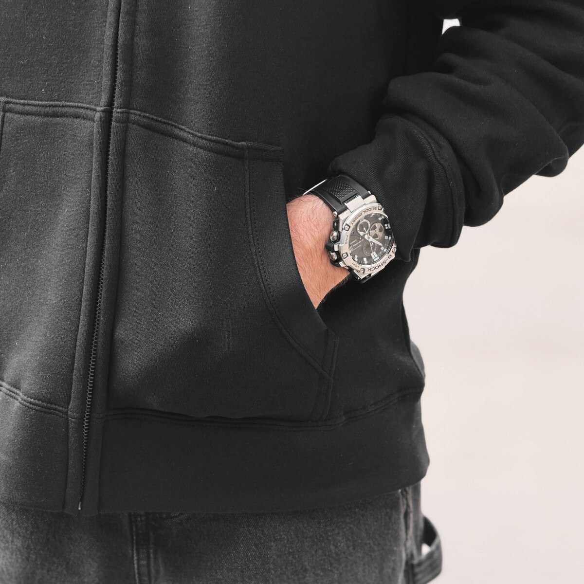 Gear I-State 1858 Seal Black 2-Sided Full-Zip Hoodie